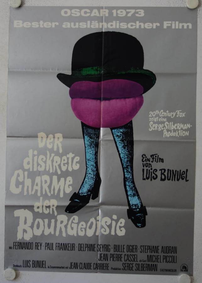 The Discreet Charme of the Bourgeoisie original release german movie poster
